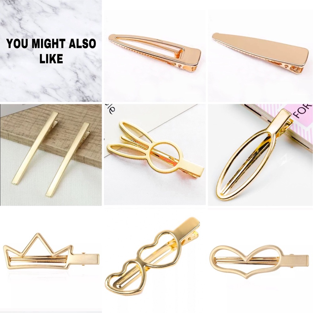 🔴5/$20⚠️𝗖𝗟𝗘𝗔𝗥𝗔𝗡𝗖𝗘⚠️ Bunny Hair Clip NEW - Picture 10 of 12